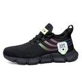 High Quality Sneakers Men Breathable Fashion Unisex Running Tennis Shoe Comfortable Casual Shoes Women Té”šnis Masculino Mulher ALL Black 45