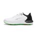 Puma Mens PHANTOMCAT NITRO Golf Shoes - 37893901 - White/Black/Fluro Green Pes - 9.5