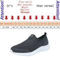 Men s Sneakers Breathable Men Casual Shoes Outdoor Non-Slip Male Loafers Walking Lightweight Fashion Male Tennis Free Shipping dark blue 48