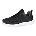 Lace Up Men Casual Shoes Breathable Lightweight Male Walking Shoes Soft Non-slip Men s Casual Sneakers Outdoor Tennis 2023 New Black Gray 47