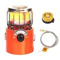 Chiccall 2 In 1 Portable Propane Heater Stove Pro with 1 Meter Trachea Outdoor Camping Gas Stove Camp for Ice Fishing Backpacking Hiking Hunting Survival Emergency Kitchen Gadgets on Clearance