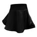 DkinJom Long skirts for womenWomen Sports Tennis Skirt With Ruffle Running Fitness Ice Silk Flowy Shorts With Sports Shortsmini skirts for women Black S