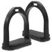 2 Pcs Horse Pedal Rubber Mat Anti Skid Stirrups English Saddle Riding Supplies Nonslip Western