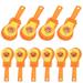 Festival Party Hand Halloween Clappers Cheer Pumpkin Head Toy Noisemakers Decorations Props Plastic 10 Pcs