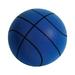 1PC Mute Ball Baby Outdoor Toy Solid Sponge Soft Elastic Ball Children Indoor Sports Noise Reduction Ball Development Games Line Blue 21cm