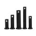 10 Pcs Black Carbon Steel Positioning Pins for Mechanical Equipment Electronic Accessories 8X65mm.