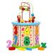 Wooden Bead Maze Toy 1 Set Cartoon Pattern Wooden Bead Beads Maze Plaything Early Education Toy