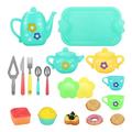 Simulated Tea Cup Set 1 Set of Kid Pretend Toys Simulation Tea Pot Tea Cup Pretend Tea Pot Set