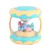 Light And Music Toy Baby Carousel Hand Drum Toy Funny Cartoon 3D Light Music Toy (No Battery)