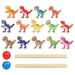 Toddler Dinosaur Toy 1 Set Dinosaurs Stacking Toy Kids Building Blocks Toy Children Early Educational Toy