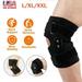 Jinyi Adjustable Hinged Knee Brace Support Stabilizer Kneecap Compression Sleeve Wrap