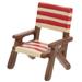 Mini Beach Chair Furniture Model Reclining Simulation Recliner Accessories Table Prop