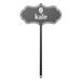 BadyminCSL Metal Seed and Plant Markers - Indoor Outdoor Seed and Plant Garden Stakes - Stylish Fruit and Vegetable Seed Tags - Durable Plant Labels for Pots