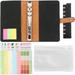 Handbook Cash Stuffing Binder Decorative Envelopes Note Pads Budget Papers for Planning Money Pvc