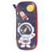 Convenient Pen Bag Adorable Cartoon Pencil Bag Astronaut Pattern Pencil Storage Container