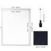 ARTEA STOBOK Magnetic Dry Erase Board Double Sided Personal Desktop Tabletop White Board Planner Reminder with Stand for School Home Office