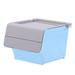 Miyuadkai Litter Box Gift Clearance Desk Drawer Storage Box Wide Expandable Self Adhesive Drawer Hidden Drawer Storage Box Storage Set Suitable for Office School Home Desk White Room Decor Blue