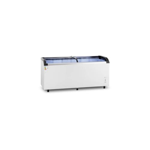 Royal Catering Gefriertruhe - 545 L - - Glastüren