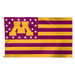 WinCraft Minnesota Golden Gophers 3' x 5' Single-Sided Deluxe Patriotic Stars & Stripes Flag