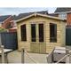 Churnet Valley Garden Furniture Ltd - 10 x 6 chatsworth summerhouse - L304.8 x W182.9 x H240 cm