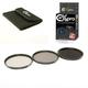 Ex-Pro 72mm ND 3 Piece Filter Kit with Case, ND2, ND4, ND8