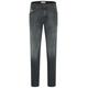 5-Pocket-Jeans BUGATTI Gr. 34, Länge 32, grau (dunkelgrau) Herren Jeans 5-Pocket-Jeans