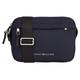 Mini Bag TOMMY HILFIGER "TH SIGNATURE CAMERA BAG" Gr. B/H/T: 23 cm x 16 cm x 5 cm, blau (space blue) Damen Taschen