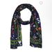 Kate Spade Accessories | Kate Spade Botanical Garden Twill Scarf | Color: Blue | Size: Os