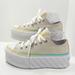 Converse Shoes | Converse All Star Platform Sneakers New, Size 6 | Color: Tan/White | Size: 6