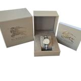Burberry Accessories | Authentic Burberry Women's Stone Horseferry Watch Bu10103 Watch | Color: Cream | Size: Os