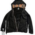 Burberry Jackets & Coats | Burberry Jacket With Hood | Color: Black/Tan | Size: L