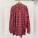 Burberry Shirts | Burberry London Men’s Xxl Red Plaid Long Sleeve Shirt | Color: Red | Size: Xxl