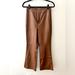 Free People Pants & Jumpsuits | Free People Faux Leather Pants | Color: Brown | Size: 4