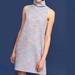 Anthropologie Dresses | Anthropologie Akemi + Kin Tweed Turtleneck Sheath Dress | Color: Blue/White | Size: S