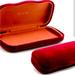 Gucci Accessories | Gucci Sunglasses Case: Velvet Burgundy (No Sunglasses Included!) | Color: Red | Size: Os