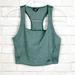 The North Face Tops | Host Pick! Tnf The North Face Ruby Hill Rib Knit Top / Crop / Bra | Color: Blue/Green | Size: Xl