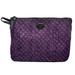 Coach Bags | Coach Purple Animal Print Cosmetic Case | Color: Black/Purple | Size: Os