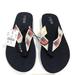 J. Crew Shoes | J Crew Sandals American Flag Flip Flops Size 7 | Color: Blue | Size: 7