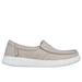 Skechers Women's BOBS Skipper - Delightful Melody Shoes | Size 7.5 Wide | Natural | Textile | Vegan | Machine Washable