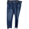 Levi's Jeans | Levis Men's 38 X 30 505 Jeans Dark Wash Denim Regular Fit Straight Leg | Color: Blue | Size: 38