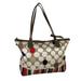 Coach Bags | Coach 25126 Poppy Watercolor Polka Dot Tote Shoulder Bag Tan Satin P32 Handbag | Color: Brown/Cream | Size: Os