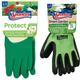 Spontex Protect Gartenhandschuhe, extra robust für Dornen und Hecken, mit Naturlatexbeschichtung, Größe L, 1 Paar & Smart Garden Gartenhandschuhe, Touchscreen kompatibel, Größe L, 1 Paar