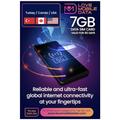 International Multi-Network 4G/5G Data SIM (perfect for Wifi Routers, Tablets & Phones) - Turkey, Canada & USA - 7GB - 60 DAYS - LOVE MOBILE DATA