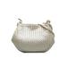 Bottega Veneta Leather Crossbody Bag: White Bags