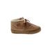 Vans Boots: Tan Solid Shoes - Kids Boy's Size 9 1/2