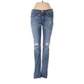 Rag & Bone/JEAN Jeans - Mid/Reg Rise: Blue Bottoms - Women's Size 27