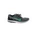 Nike Sneakers: Green Print Shoes - Women's Size 7 1/2 - Almond Toe