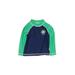 Carter's Rash Guard: Green Print Sporting & Activewear - Size 18 Month