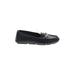 AK Anne Klein Flats: Black Print Shoes - Women's Size 8 - Almond Toe