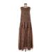 Fame And Partners Casual Dress: Brown Dresses - Women's Size 8